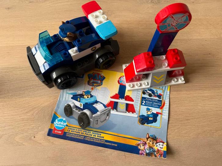 Megabloks Duplo Paw Patrol Chase Set, Kinderen en Baby's, Speelgoed | Duplo en Lego, Zo goed als nieuw, Duplo, Complete set, Ophalen of Verzenden