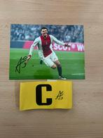 Gesigneerde foto/aanvoerdersband Anton Gaaei Ajax, Verzamelen, Sportartikelen en Voetbal, Ophalen of Verzenden, Nieuw, Ajax, Overige typen