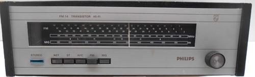 Philips tuner FM14 werking onbekend, Audio, Tv en Foto, Tuners, Niet werkend, Ophalen of Verzenden