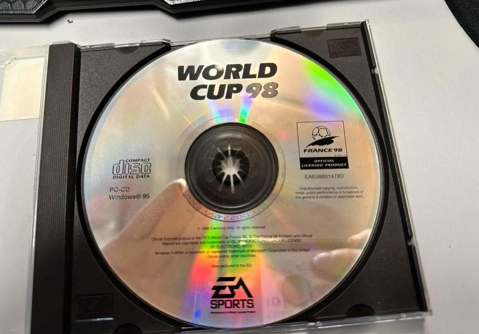 World Cup 98 - Originele CD - EA Sports - PC, Computers en Software, Besturingssoftware, Ophalen of Verzenden, Gebruikt, Windows