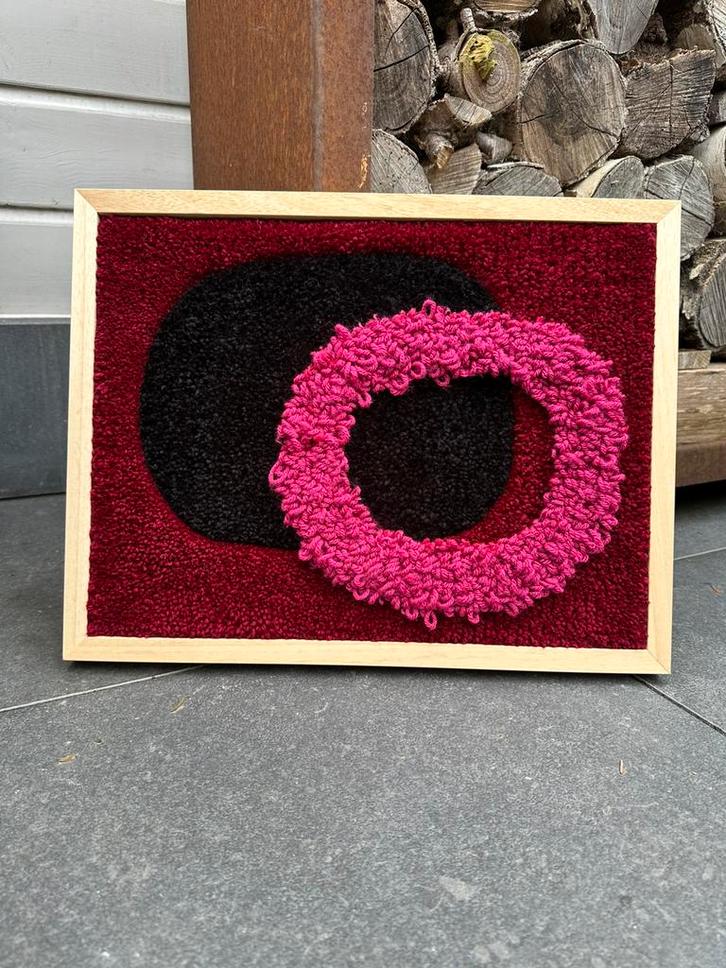 Uniek wandkleed met 2D effect 45 cm x 35 cm, Huis en Inrichting, Woonaccessoires | Wanddecoraties, Nieuw, Ophalen of Verzenden