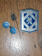 Bescherming Bevolking speldjes, Ophalen of Verzenden, Landmacht, Nederland, Embleem of Badge