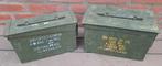 .30 (7.62) en .50 munitiekisten, grote voorraad., Verzamelen, Militaria | Algemeen, Ophalen of Verzenden, Landmacht, Nederland