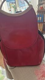 Goede leren tassen, rood (rugtas) zwart en bruin. 7.50€ p st, Ophalen of Verzenden, Overige merken, 30 tot 45 cm