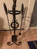 Antiek Haardstel met Blaasbalg en Gereedschap, Ophalen