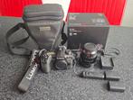 Panasonic G9 met Panasonic 12-60mm f/2.8-4.0 en extra's, Audio, Tv en Foto, Fotocamera's Digitaal, Zo goed als nieuw, Overige Merken