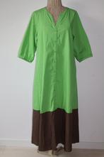 Beaumont Jurk Maat 44 / XXL - Groen Bruin, Kleding | Dames, Jurken, Beaumont, Ophalen of Verzenden, Beaumont Fashion, Info@beaumontfashion.nl
