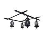 Plafondrailsysteem 3x3m met 3 Pantografen incl achtergr syst, Ophalen, Zo goed als nieuw, Complete fotostudio