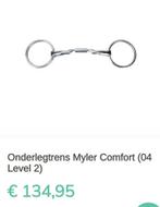 Myler watertrens level 2 maat 12.5, Dieren en Toebehoren, Paarden en Pony's | Hoofdstellen en Tuigage, Ophalen, Zo goed als nieuw
