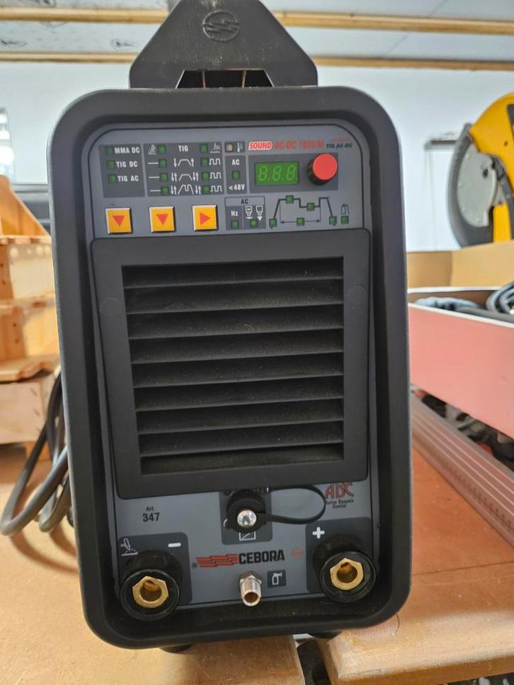 Cebora TIG Lasapparaat - Professioneel AC-DC, Doe-het-zelf en Verbouw, Gereedschap | Lasapparaten, Nieuw, Tig, 150 tot 250 ampère