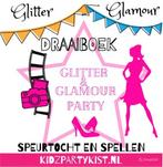 Glitter & Glamour kinderfeestje draaiboek speurtocht spellen, Ophalen, Nieuw