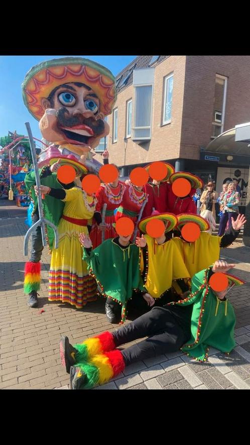 Vier carnaval in mexicaanse stijl!, Kleding | Dames, Carnavalskleding en Feestkleding, Zo goed als nieuw, Carnaval, Maat 38/40 (M)