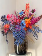 Zijdebloemen met vaas, Ophalen, Zo goed als nieuw