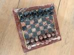 Marmeren vintage schaakspel, Hobby en Vrije tijd, Gezelschapsspellen | Bordspellen, Een of twee spelers, Ophalen, Gebruikt
