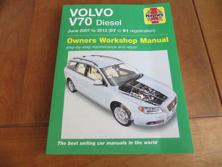 Haynes workshop manual Volvo V70 diesel 2007 - 2012, Auto diversen, Handleidingen en Instructieboekjes, Ophalen of Verzenden