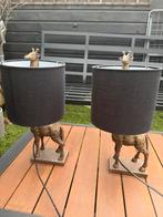 Tafellamp giraf 2 stuks, Huis en Inrichting, Lampen | Tafellampen, Ophalen of Verzenden, Zo goed als nieuw, Minder dan 50 cm