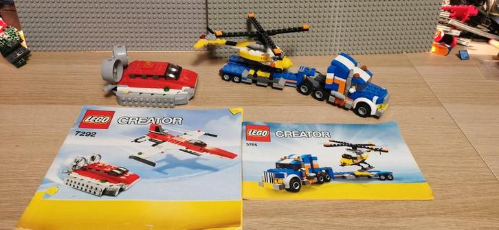 LEGO Creator 7292 & 5765 - Complete Sets, Kinderen en Baby's, Speelgoed | Duplo en Lego, Zo goed als nieuw, Lego, Complete set