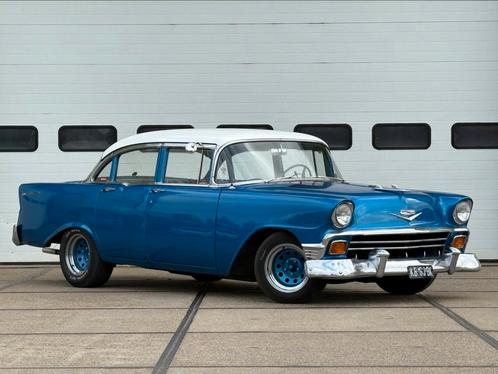 Chevrolet Bel Air | 350 V8 | 1956 | LPG |, Auto's, Chevrolet, Bedrijf, Overige modellen, LPG, Sedan, Automaat, Blauw, Achterwielaandrijving