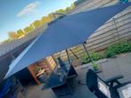 hang parasol compleet zweef parasol 260 cm, Tuin en Terras, Parasols, Kantelbaar, Gebruikt, Zweefparasol, 2 tot 3 meter