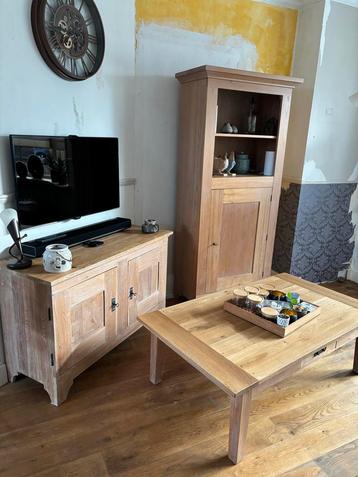 Eikenhouten salontafel beschikbaar voor biedingen