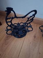 Gietijzeren eierrekje, Ophalen, Metaal