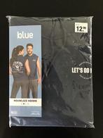 Blauwe mouwloze hoodie. Merk Albert Heijn. Maat M. Nieuw., Maat 38/40 (M), Albert Heijn, Blauw, Nieuw