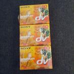 Sony Premium Mini DV Cassettes - 3 Stuks - nieuw in seal, Ophalen of Verzenden, Accessoire