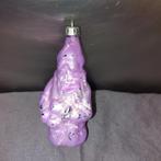 B985 oude kerstbal kerstman 9 cm, Diversen, Ophalen of Verzenden, Gebruikt
