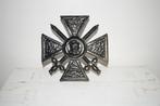 Gietijzeren embleem Franse leger uit ww1, Ophalen of Verzenden, Landmacht, Overige gebieden, Embleem of Badge