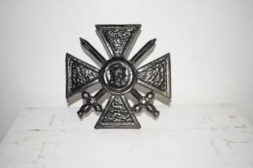 Gietijzeren embleem Franse leger uit ww1    beschikbaar voor biedingen