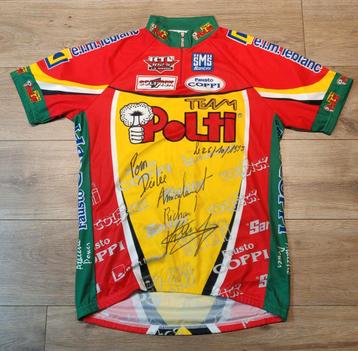 Vintage wielershirt team Polti Virenque  beschikbaar voor biedingen