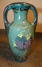 Vaas, 2 oren, urn vaas GOUDA aardewerk [1608-C], Ophalen