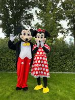 Te Huur: Mickey & Minnie Mouse Kostuum, Mascotte, Ophalen of Verzenden, Zo goed als nieuw, Verjaardag