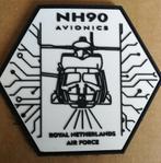 Nh90 embleem patch luchtmacht klu, Verzamelen, Ophalen of Verzenden, Luchtmacht, Nederland, Embleem of Badge