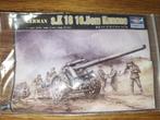 German s.K 18 10.5cm Kanone - aluminium loopje - 1/35, Overige merken, Verzenden, 1:32 tot 1:50, Overige typen