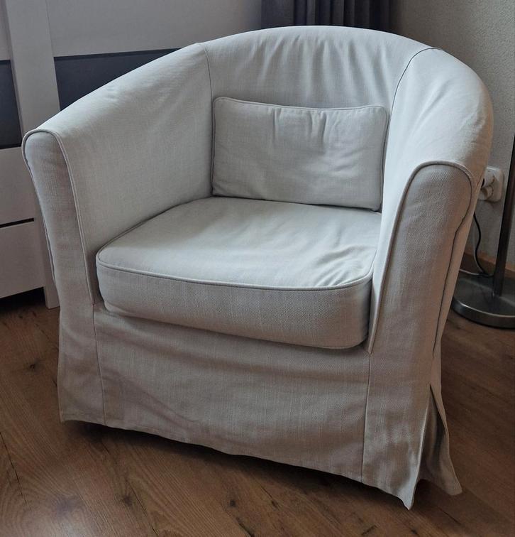 IKEA TULLSTA fauteuil, Huis en Inrichting, Fauteuils, Gebruikt, Stof, 75 tot 100 cm, Minder dan 75 cm, Ophalen