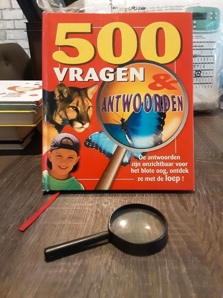 500 Vragen & Antwoorden - Ontdek de wereld!, Boeken, Encyclopedieën, Zo goed als nieuw, Los deel, Algemeen, Ophalen of Verzenden