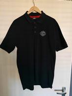 Zeer mooie Harley Davidson polo mt M, Maat 48/50 (M), Zwart, Ophalen of Verzenden, Harley Davidson