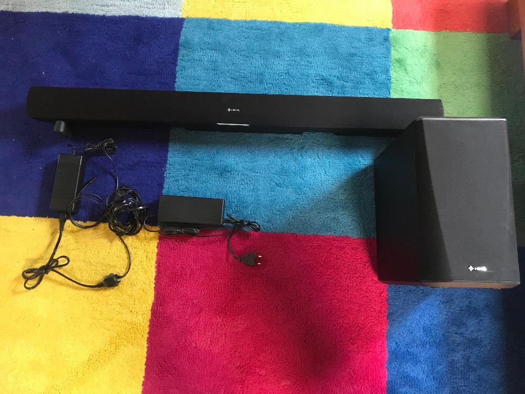 HEOS Soundbar+subwoofer, Soundbar, Zo goed als nieuw, Minder dan 40 watt, Overige spelers