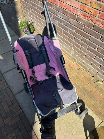 Verstelbare buggy MacLaren roze/grijs beschikbaar voor biedingen