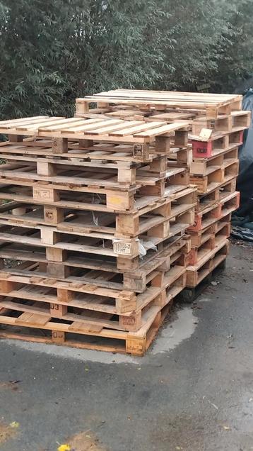 Pallets, haardhoud beschikbaar voor biedingen