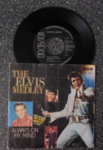 Elvis Presley - the medley & always on my mind (vanaf € 4,00 beschikbaar voor biedingen