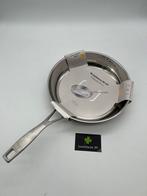 Silberthal 28 cm rvs braadpan nieuw.   34,99 euro, Ophalen of Verzenden, Nieuw, Gietijzer, Koekenpan of Braadpan