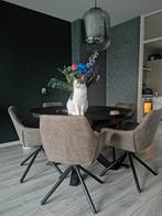 Ronde eettafel, Ophalen, Rond, Zo goed als nieuw, 100 tot 150 cm