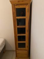 Kast massief teakhout, Huis en Inrichting, Kasten | Vitrinekasten, Ophalen, Minder dan 50 cm, Klassiek, Teakhout