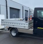 Aluminium opzetbak, voor op BE-trekker, Ophalen, Gebruikt, 250 mm of meer