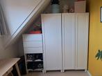 witte kledingkasten, ikea, Huis en Inrichting, Kasten | Roldeurkasten en Archiefkasten, Ophalen, Gebruikt, 50 tot 100 cm, 150 tot 200 cm
