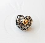 Pandora bedel met 14k goud 585, Ophalen of Verzenden, Zo goed als nieuw, Goud, Pandora