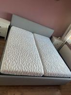 Tweepersoonsbed met matrassen, Huis en Inrichting, Slaapkamer | Bedden, Tweepersoons, Ophalen of Verzenden, Zo goed als nieuw
