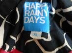 Happy rainy days jas, Ophalen of Verzenden, Zo goed als nieuw, Zwart, Jas of Mantel